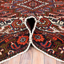 Load image into Gallery viewer, Hand-Knotted Traditional Persian Heriz Oriental Handmade Wool Rug (Size 7.0 X 11.0) Cwral-12030