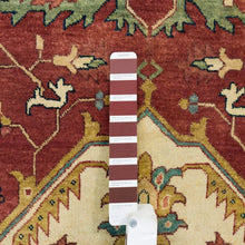 Load image into Gallery viewer, Hand-Knotted Traditional Heriz Design Oriental Handmade Wool Rug (Size 12.0 X 15.2) Cwral-12033