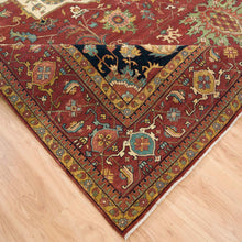 Load image into Gallery viewer, Hand-Knotted Traditional Heriz Design Oriental Handmade Wool Rug (Size 12.0 X 15.2) Cwral-12033