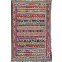 Load image into Gallery viewer, Decorative rug with intricate patterns on a white background