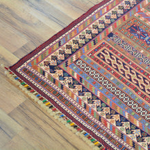 Load image into Gallery viewer, Hand-Woven Runner Fine Soumak Traditional Handmade Oriental Rug (Size 2.7 X 9.7) Cwral-12054