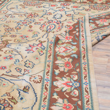 Load image into Gallery viewer, Hand-woven flatweave tribal rug with floral pattern, natural wool, made in Bulgaria — Classic World Rugs