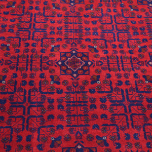 Hand-Knotted Afghan khal Mohammadi Handmade 100% Wool Rug (Size 5.9 X 7.6) Cwral-6564