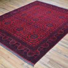 Load image into Gallery viewer, Hand-Knotted Afghan khal Mohammadi Handmade 100% Wool Rug (Size 5.9 X 7.6) Cwral-6564