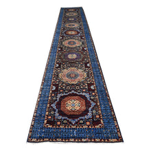 Load image into Gallery viewer, Hand-Knotted Antique Mamluk Design 100% Wool Rug (Size 2.6 X 15.9) Cwral-10725