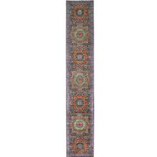 Load image into Gallery viewer, Hand-Knotted Handmade Mamluk Design 100% Wool Rug (Size 2.5 X 13.10) Cwral-10731