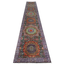 Load image into Gallery viewer, Hand-Knotted Handmade Mamluk Design 100% Wool Rug (Size 2.5 X 13.10) Cwral-10731