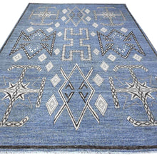 Load image into Gallery viewer, Fine Hand-Knotted Southwestern Design Handmade Wool Rug (Size 9.0 X 11.11) Cwral-10737