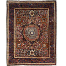 Load image into Gallery viewer, Hand-Knotted Egyptian Mumluk Design Handmade Wool Rug (Size 7.9 X 10.4) Cwral-10749