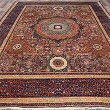 Load image into Gallery viewer, Hand-Knotted Egyptian Mumluk Design Handmade Wool Rug (Size 7.9 X 10.4) Cwral-10749