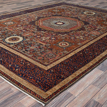 Load image into Gallery viewer, Hand-Knotted Egyptian Mumluk Design Handmade Wool Rug (Size 7.9 X 10.4) Cwral-10749