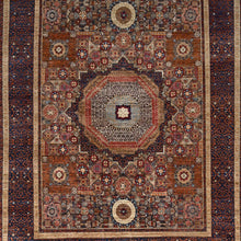 Load image into Gallery viewer, Hand-Knotted Egyptian Mumluk Design Handmade Wool Rug (Size 7.9 X 10.4) Cwral-10749