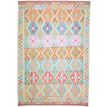 Load image into Gallery viewer, Hand-Woven Reversible Traditional Design Handmade Kilim Rug (Size 8.1 X 11.3) Cwral-10785