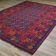 Load image into Gallery viewer, Hand-Woven Reversible Traditional Design Handmade Kilim Rug (Size 6.6 X 9.8) Cwral-10788