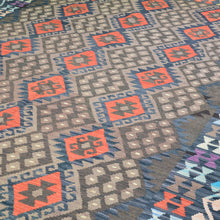 Load image into Gallery viewer, Hand-Woven Reversible Traditional Design Handmade Kilim Rug (Size 6.9 X 9.5) Cwral-10794