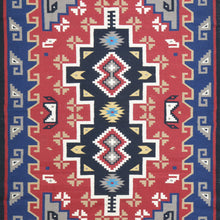 Load image into Gallery viewer, Hand-Woven Reversible Traditional Design Handmade Kilim Rug (Size 5.10 X 8.10) Cwral-10797