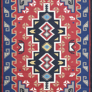 Hand-Woven Reversible Traditional Design Handmade Kilim Rug (Size 5.10 X 8.10) Cwral-10797