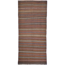 Load image into Gallery viewer, Hand-Woven Traditional Design Sumak Handmade Kilim Rug (Size 4.3 X 9.2) Cwral-10812