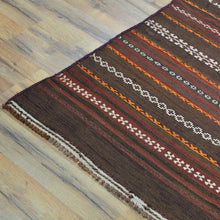 Load image into Gallery viewer, Hand-Woven Traditional Design Sumak Handmade Kilim Rug (Size 4.3 X 9.2) Cwral-10812