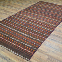 Load image into Gallery viewer, Hand-Woven Traditional Design Sumak Handmade Kilim Rug (Size 4.3 X 9.2) Cwral-10812