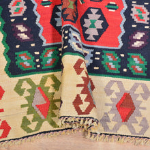 Load image into Gallery viewer, Hand-Woven Turkish Traditional Design Handmade Kilim Rug (Size 3.7 X 6.1) Cwral-10815