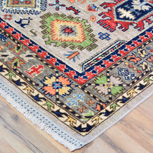 Load image into Gallery viewer, Hand-Knotted Berber Traditional Design Handmade Wool Rug (Size 4.0 X 6.2) Cwral-10821