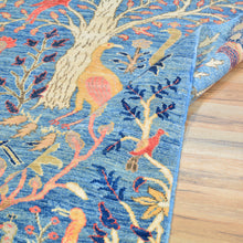 Load image into Gallery viewer, Hand-Knotted Paradise Birds Design Handmade Wool  Rug (Size 3.2 X 4.11) Cwral-10839