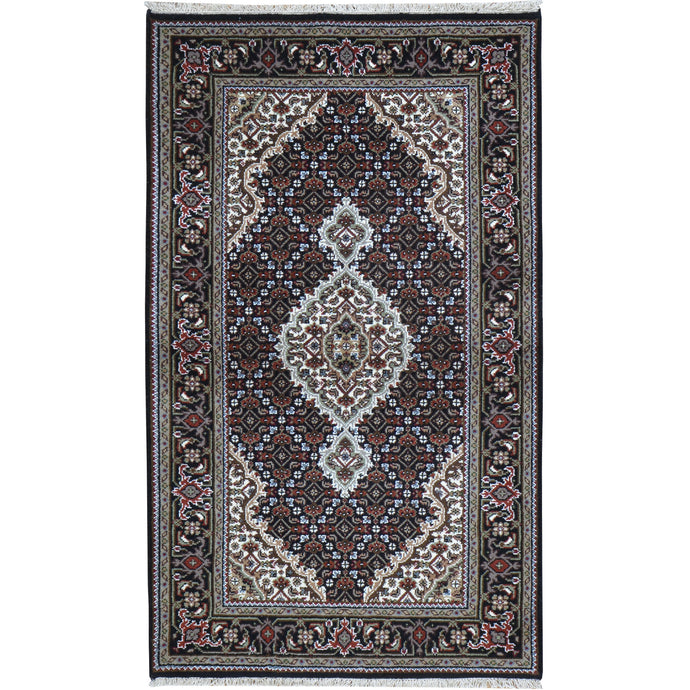 Hand-Knotted Mahi Design Handmade Wool Rug (Size 3.0 X 4.10) Cwral-10851