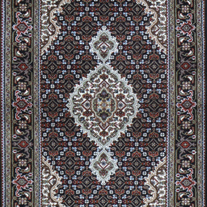 Hand-Knotted Mahi Design Handmade Wool Rug (Size 3.0 X 4.10) Cwral-10851