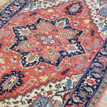 Load image into Gallery viewer, Hand-Knotted Fine Oriental Heriz Design Wool Handmade Rug (Size 3.1 X 5.2) Cwral-10857