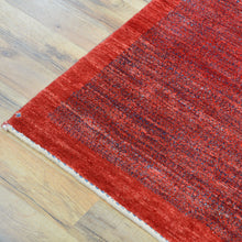 Load image into Gallery viewer, Hand-Knotted Red Contemporary Handmade Fine Wool Rug (Size 2.8 X 9.11) Cwral-10860