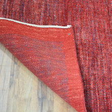 Load image into Gallery viewer, Hand-Knotted Red Contemporary Handmade Fine Wool Rug (Size 2.8 X 9.11) Cwral-10860