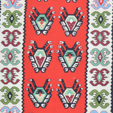 Load image into Gallery viewer, Hand-Woven Reversible Turkish Wool Kilim Handmade Rug (Size 2.3 X 4.3) Cwral-10881