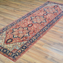 Load image into Gallery viewer, Hand-Knotted Fine Traditional Heriz Design Handmade Wool Rug (Size 2.7 X 8.0) Cwral-10887