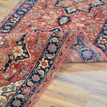 Load image into Gallery viewer, Hand-Knotted Fine Traditional Heriz Design Handmade Wool Rug (Size 2.7 X 8.0) Cwral-10887