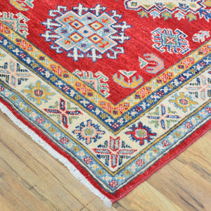 Hand-Knotted Traditional Caucasian Design Handmade Wool Rug (Size 2.9 X 8.1) Cwral-10890