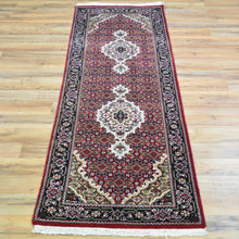 Load image into Gallery viewer, Hand-Knotted Traditional Mahi Design Handmade Wool/Silk Rug (Size 2.0 X 6.0) Cwral-10896