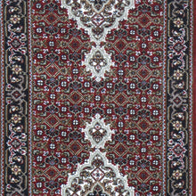 Load image into Gallery viewer, Hand-Knotted Traditional Mahi Design Handmade Wool/Silk Rug (Size 2.0 X 6.0) Cwral-10896