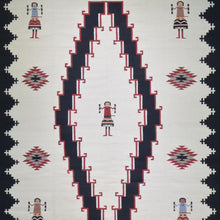 Load image into Gallery viewer, Hand-Woven Reversible Southwestern Design Handmade Wool Rug (Size 10.2 X 14.0) Cwral-10293