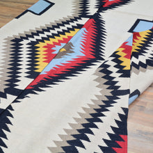 Load image into Gallery viewer, Hand-Woven Reversible Southwestern Design Handmade Wool Kilim (Size 8.0 X 10.1) Cwral-10314