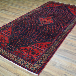 Hand-Knotted Tribal Persian Traditional Handmade Oriental Wool Rug (Size 4.2 X 9.10) Cwral-1428