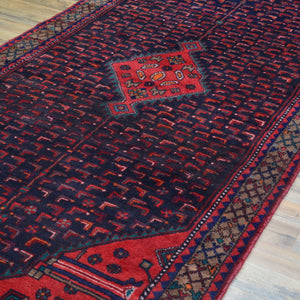 Hand-Knotted Tribal Persian Traditional Handmade Oriental Wool Rug (Size 4.2 X 9.10) Cwral-1428