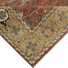 Load image into Gallery viewer, Hand-Knotted Antique Serapi Design Handmade Wool Rug (Size 8.1 X 10.1) Cwral-10566