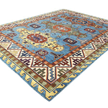 Load image into Gallery viewer, Fine Hand-Knotted Tribal Style Handmade Kazak Wool Rug (Size 7.9 X 9.9) Cwral-10572