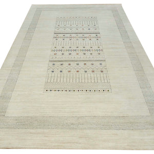 Hand-Knotted Oriental Modern Contemporary Design Handmade Rug (Size 8.0 X 11.6) Cwral-10602