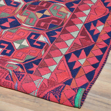 Load image into Gallery viewer, Hand-Woven Afghan Tent Band Suzani  Handmade Textile/Rug (Size 5.9 X 8.2) Cwral-3786