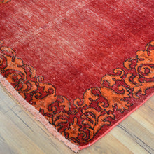 Load image into Gallery viewer, Hand-Knotted Vintage Overdye Handmade 100% Wool Rug (Size 2.6 X 15.2) Brral-4527