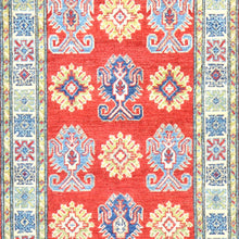 Load image into Gallery viewer, Hand-Knotted Oriental Kazak Tribal Design Handmade 100% Wool Rug (Size 2.7 X 16.5) Brral-4611