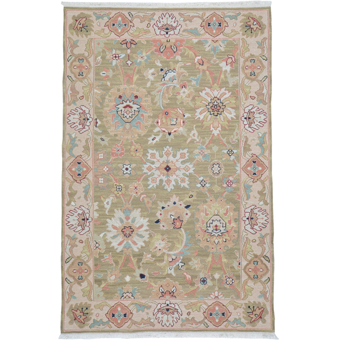 Soumak Fine Oriental Traditional Design Wool Rug (Size 3.11 X 6.1) Brral-540