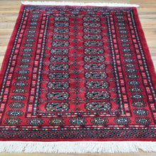 Load image into Gallery viewer, Hand-Knotted Oriental Jaldar Bokhara Design Wool Rug (Size 3.2 X 4.11) Brral-5697